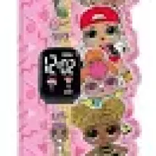 MiniFlak Lisanslı L.O.L SURPRISE! LOL5089 Pembe-Sarı Çocuk Kol Saati
