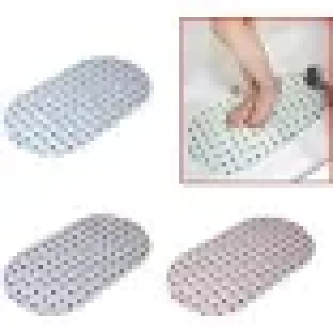 Nokta’s Çok Amaçlı Banyo Için Kaydırmaz Paspas 63X36CM