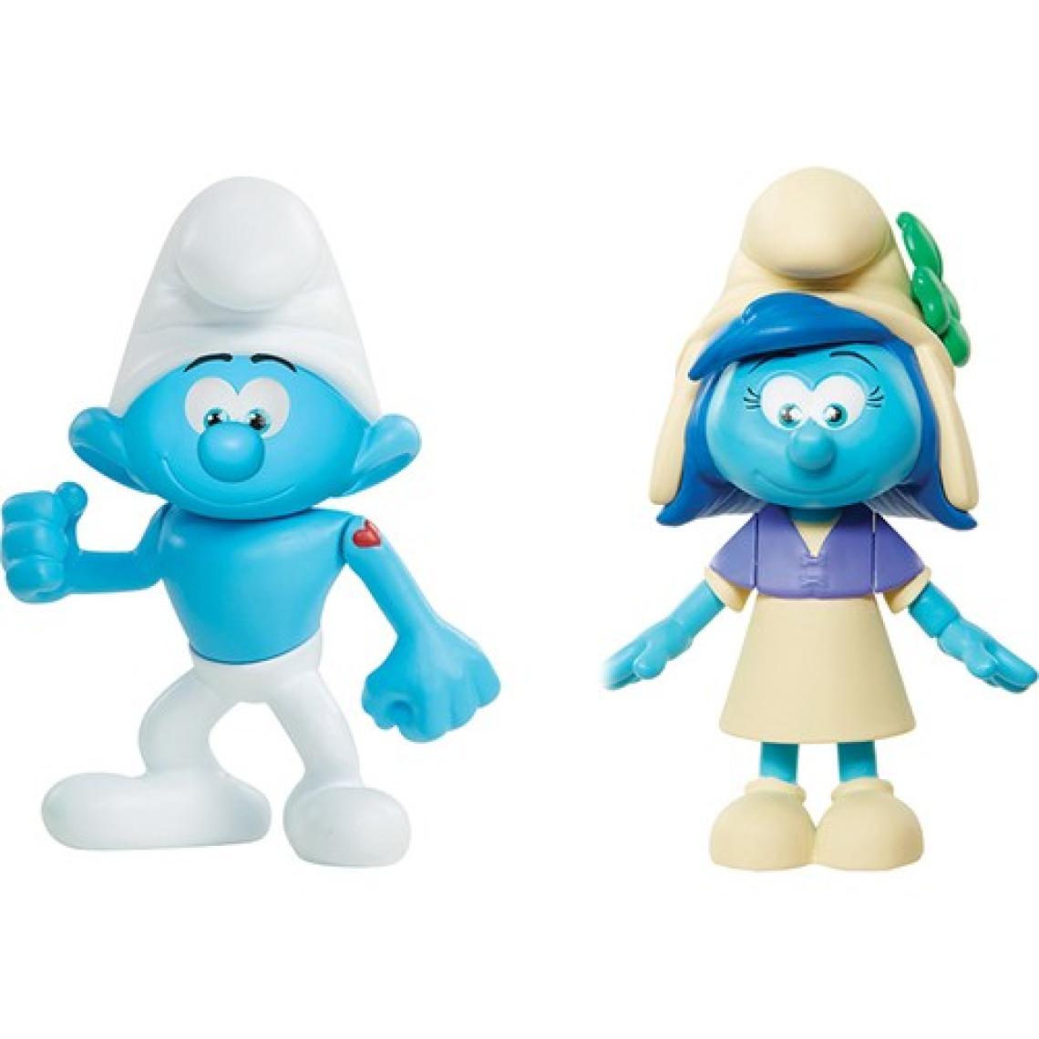 Şirinler Kayıp Köy Güçlü Şirin & Smurfstorm Figür Set