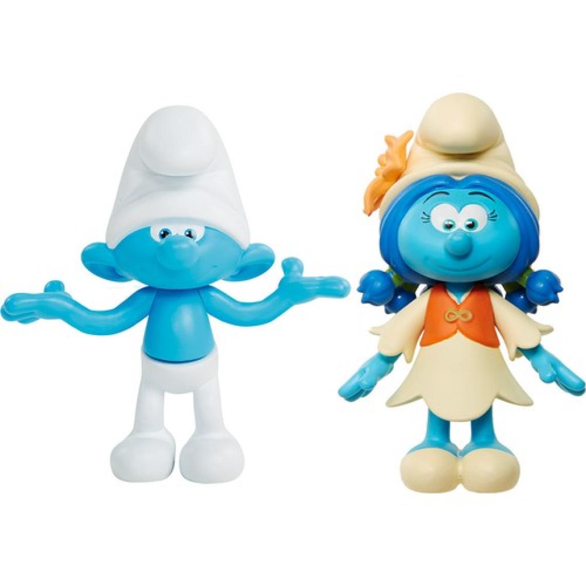 Şirinler Kayıp Köy Sakar Şirin & Smurflily Figür Set