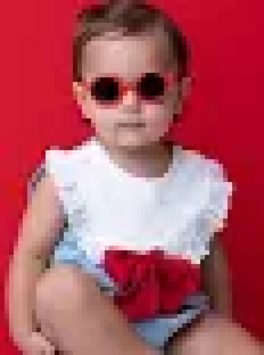 SOLEDA 0-12 Ay Bebek Güneş Gözlüğü - Strawberry