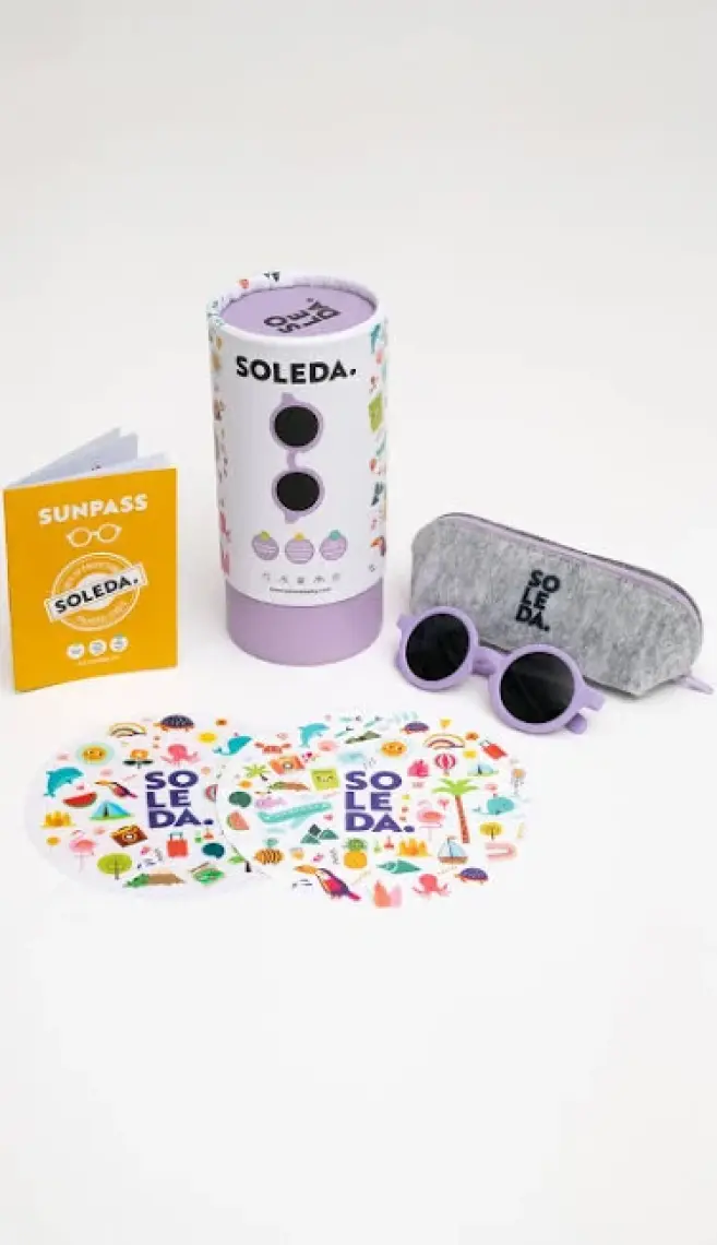 SOLEDA 12-36 Ay Bebek Güneş Gözlüğü - Lavander