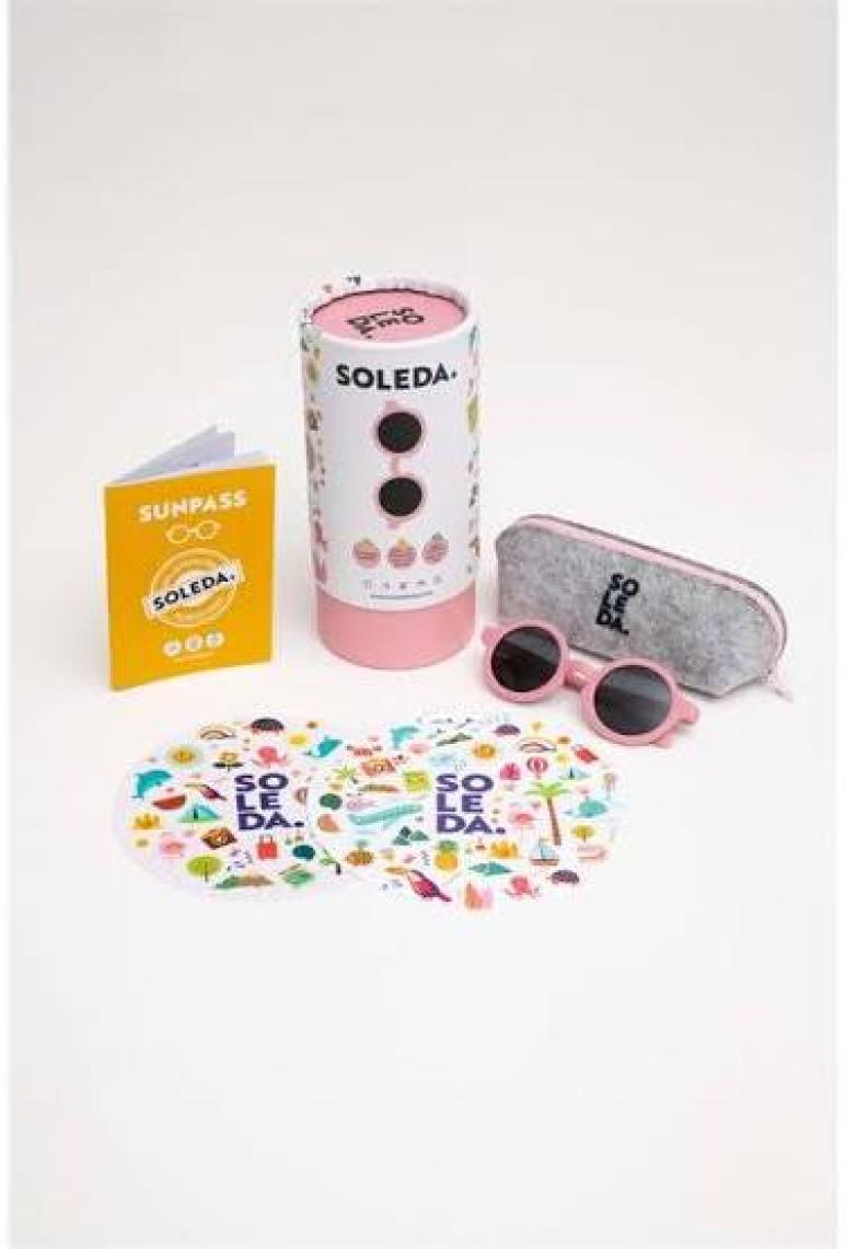 SOLEDA 0-12 Ay Bebek Güneş Gözlüğü - Baby Pink