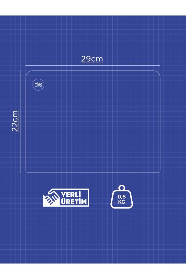 Ahşap Kitap Okuma ve Tablet Standı Ceviz