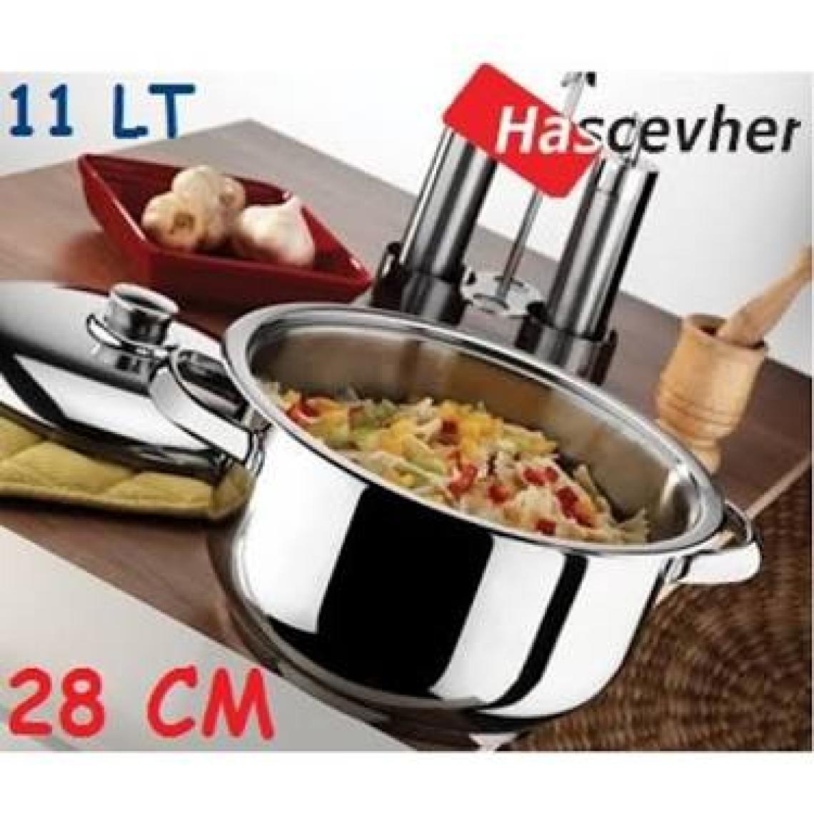 Hascevher 28x18 cm Boru Kulplu Tencere