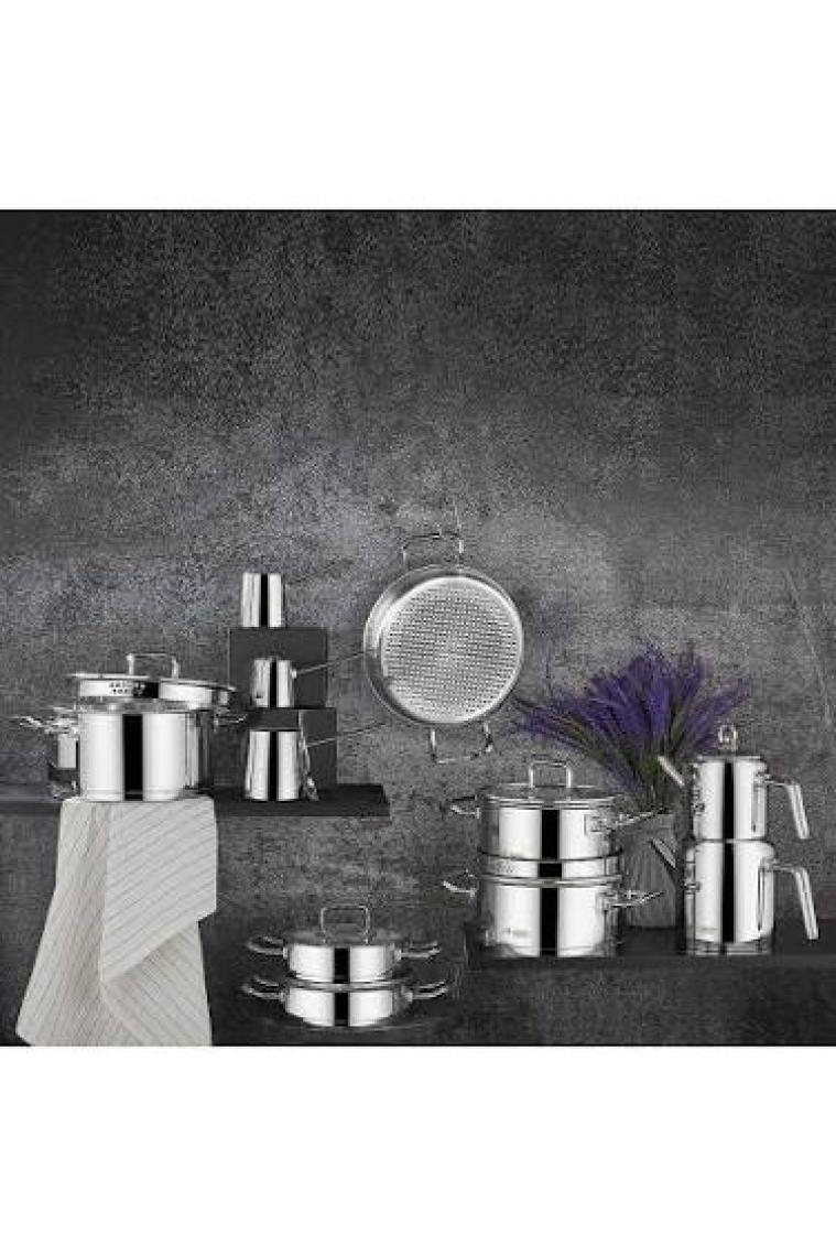 Aryıldız Vento Prestige 20 Parça Cam Kapak İdeal Çelik Çeyiz Seti