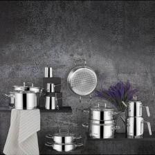 Aryıldız Vento Prestige 20 Parça Cam Kapak İdeal Çelik Çeyiz Seti