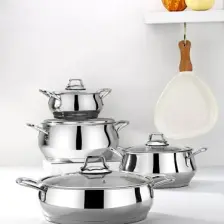 Bonera Stella Steel Belly 8 Parça Tencere Seti
