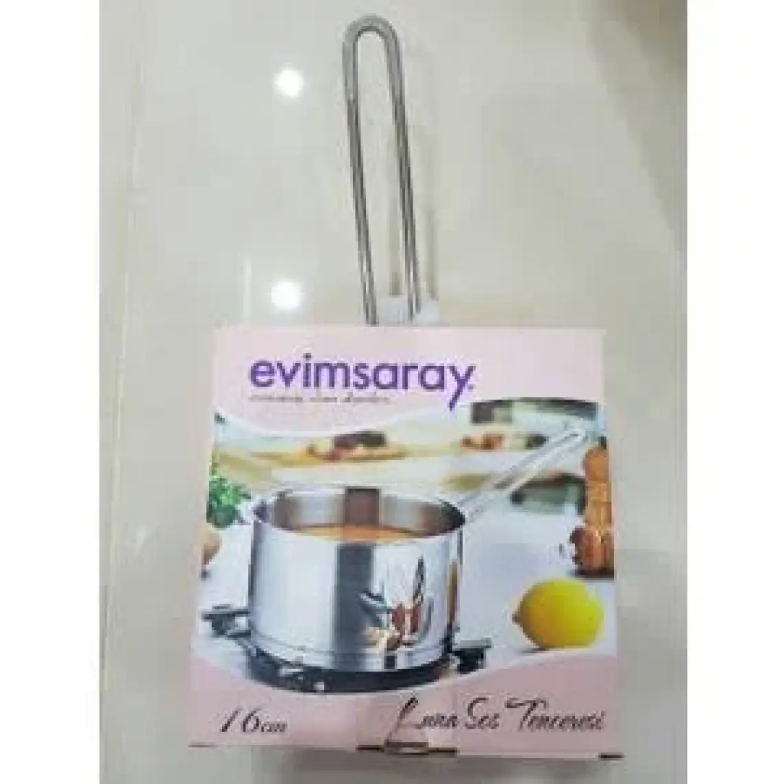Evimsaray Luna 16 cm Sos Tenceresi