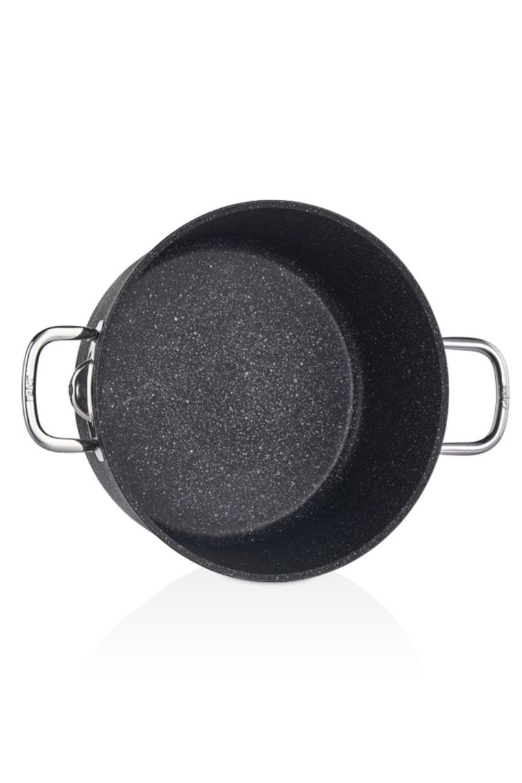 Falez Black Line 20 cm Derin Granit Tencere