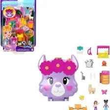 Polly Pocket ve Maceraları Oyun Seti FRY35 - Camp Adventure Llama