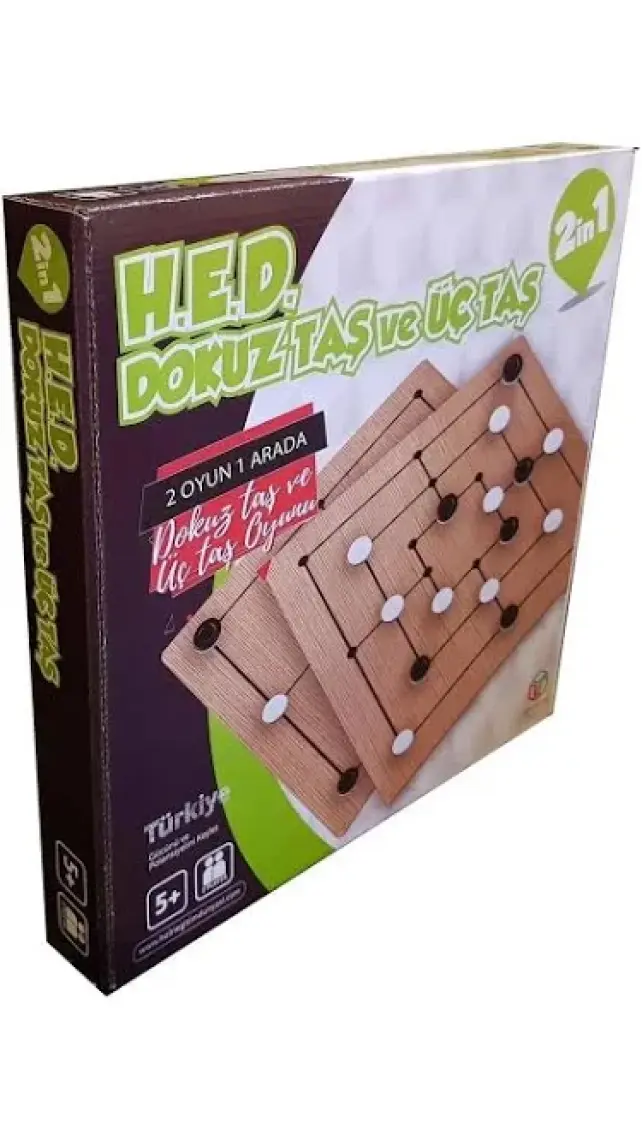 Dokuz Taş & Üç Taş 2 Oyun Birden