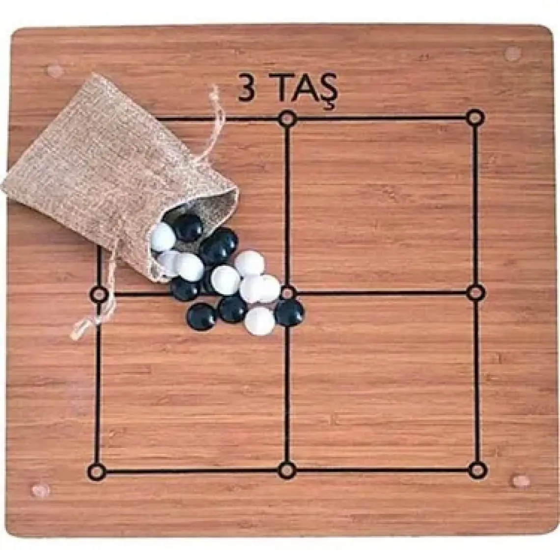 Dokuz Taş & Üç Taş 2 Oyun Birden