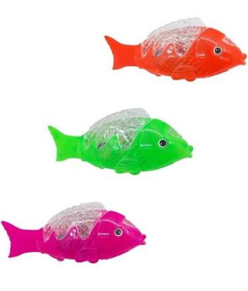 Can Ali Toys  CNL-7777 Pilli Işıklı Balık 1 Adet Fiyatıdır