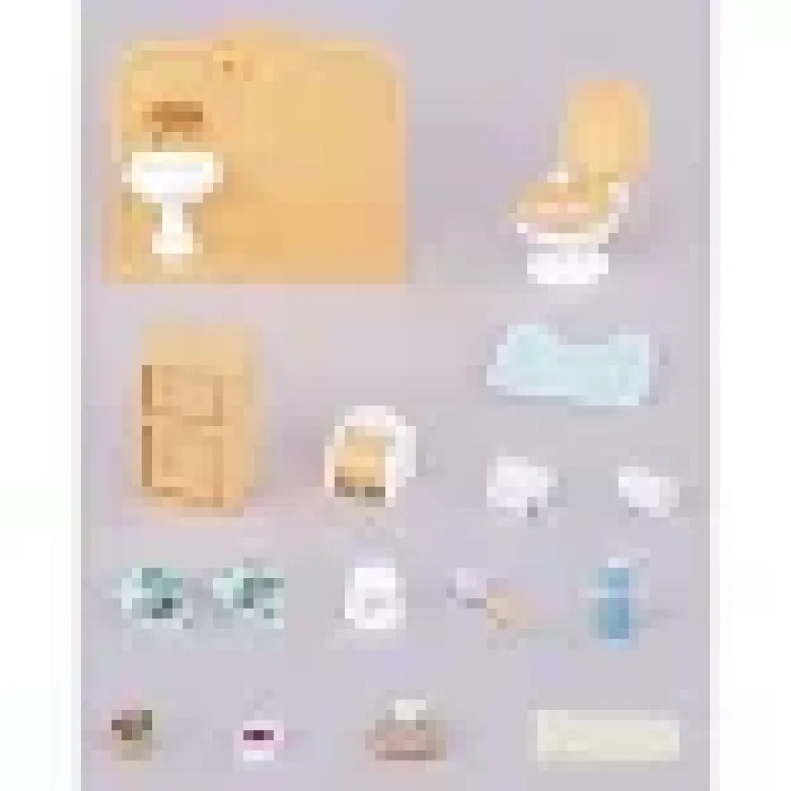 Sylvanian Families Tuvalet Seti 5020