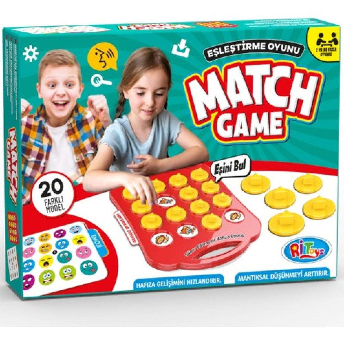 Ritoys Match Game Pair Game (Eşini Bul) - Hafıza Oyunu
