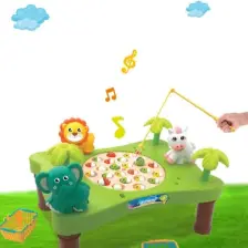 Kayyum Oyuncak Mıknatıslı Masalı Balık Yakalama Oyun Seti Müzikli
