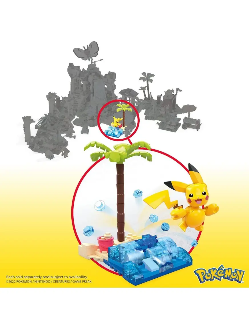 Mega Oyuncak Mega Pokemon Adventure Builder Tatil Seti HDL75-HKT19