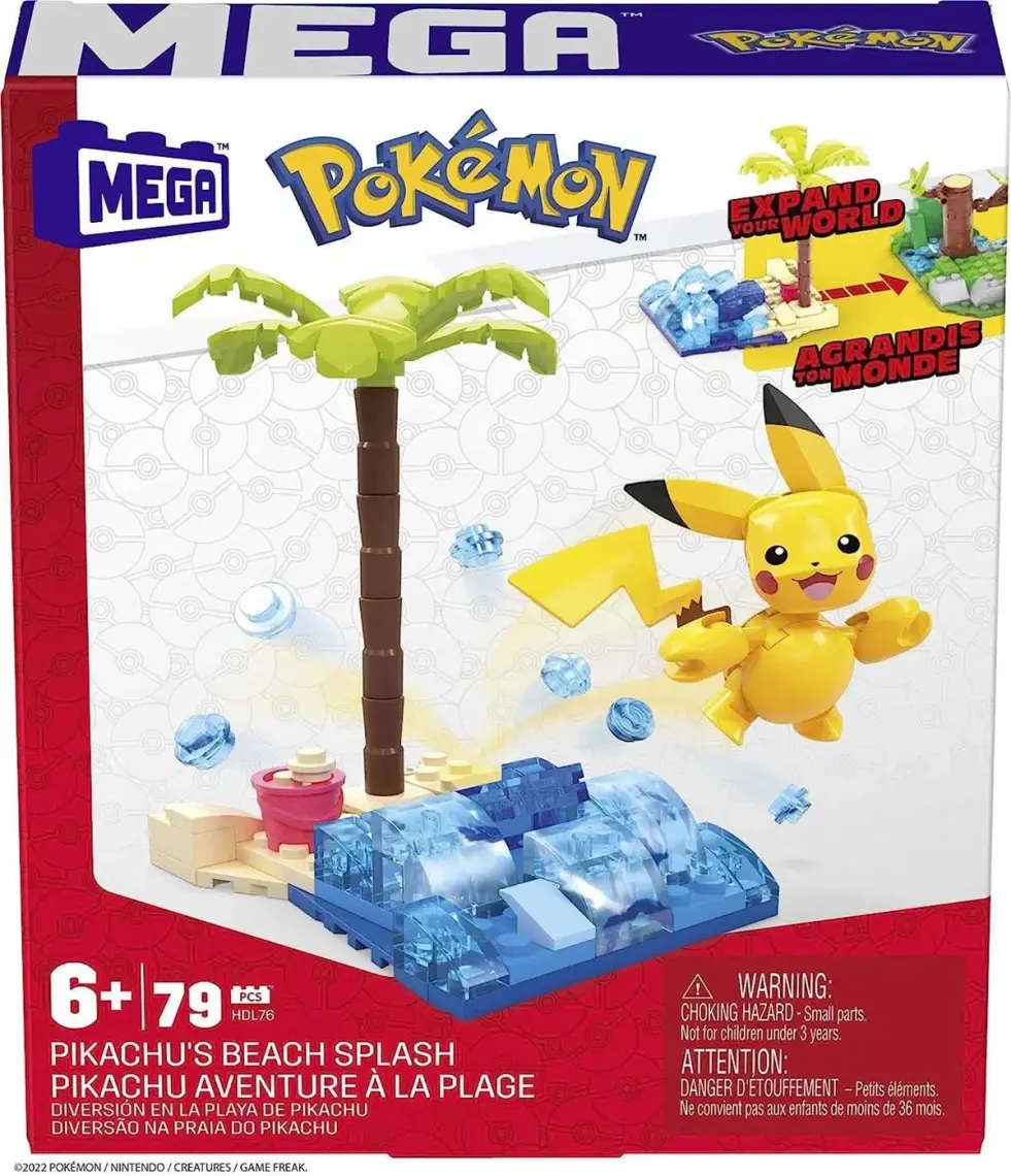 Mega Oyuncak Mega Pokemon Adventure Builder Tatil Seti HDL75-HKT19