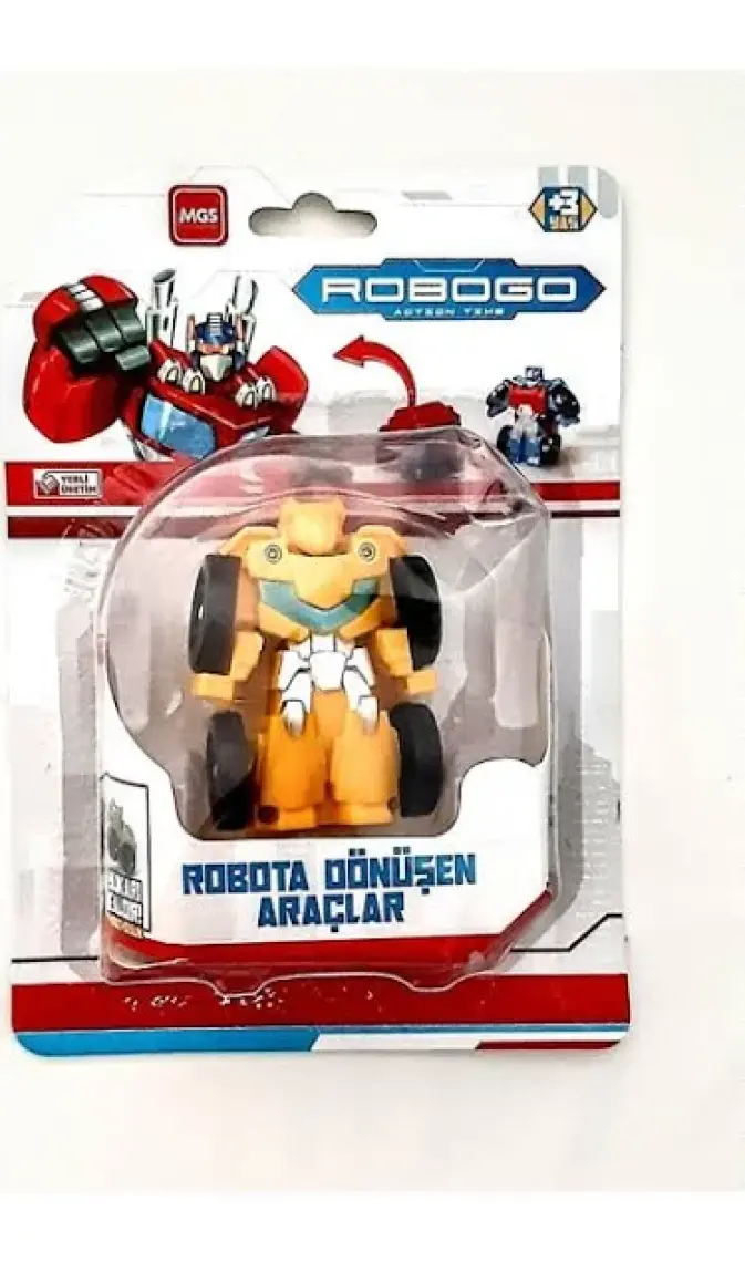 Mgs Oyuncak Robota Dönüşen Araçlar - Beyaz
