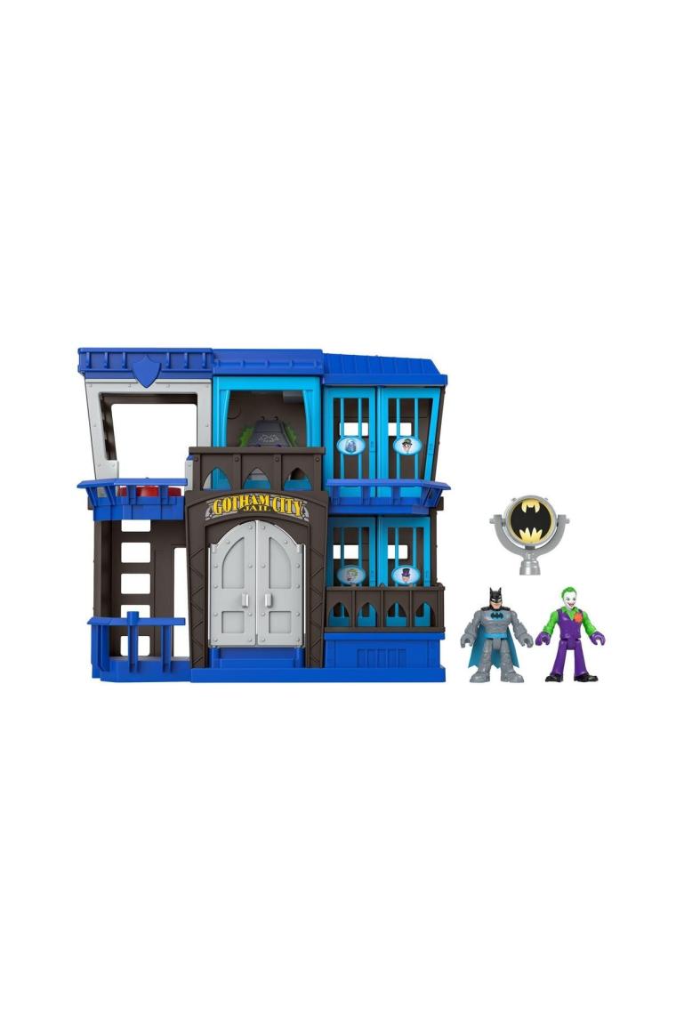 Fisher-Price  Imaginext Dc Super Friends Yeni Gotham City Hapishanesi, Batman Ve Joker Figürlü Hapishane Oyun Seti, 3-8 Yaş Hhp81