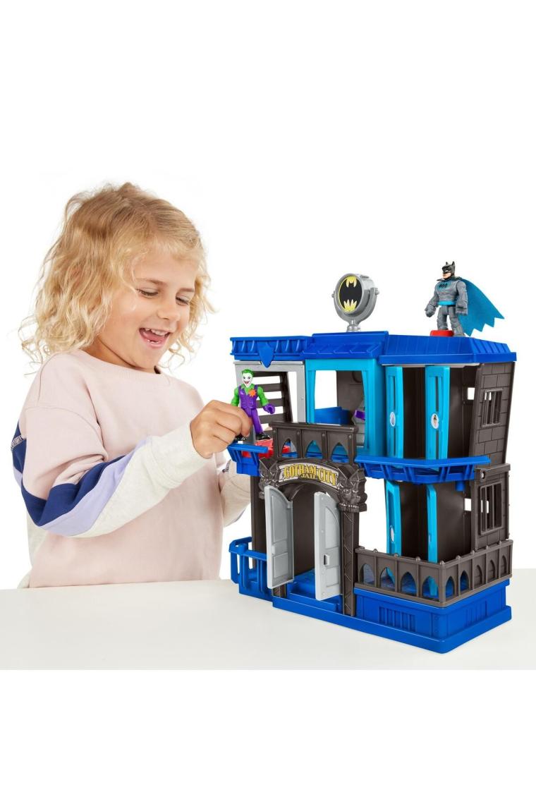 Fisher-Price  Imaginext Dc Super Friends Yeni Gotham City Hapishanesi, Batman Ve Joker Figürlü Hapishane Oyun Seti, 3-8 Yaş Hhp81