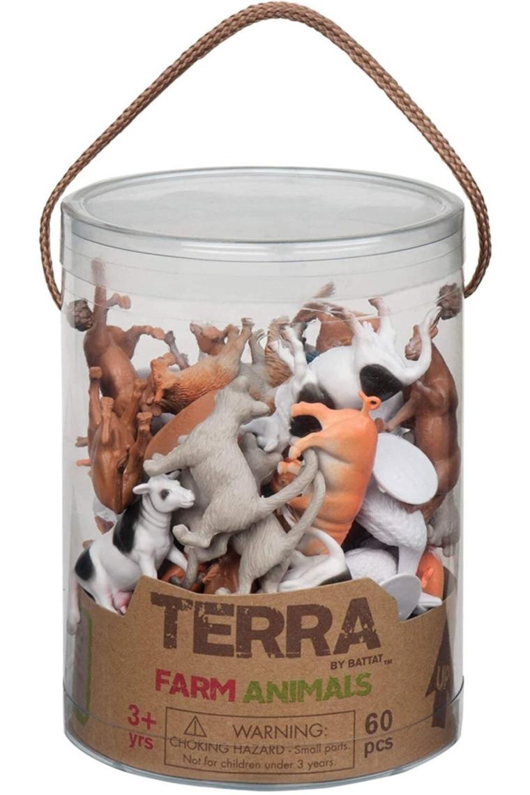 Terra Küçük Oyun Seti Çiftlik 60 Parça
