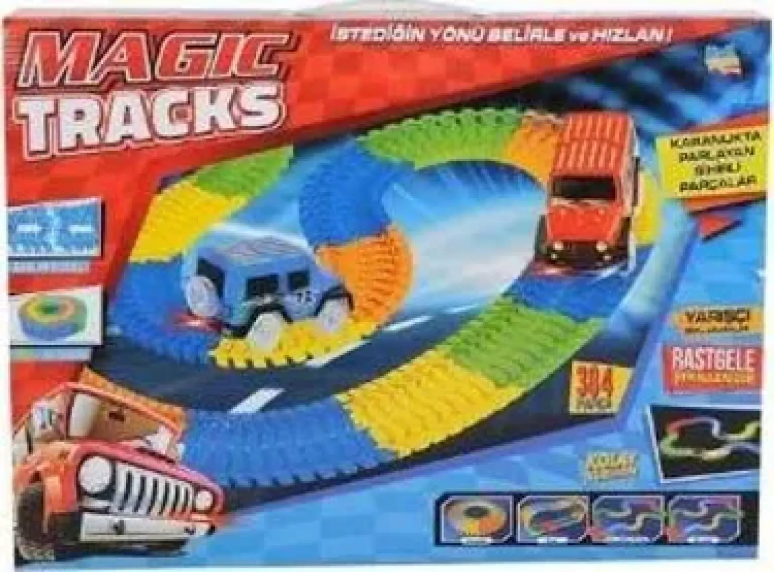 Çebi Toys Pilli Magic Tracks Yol Set