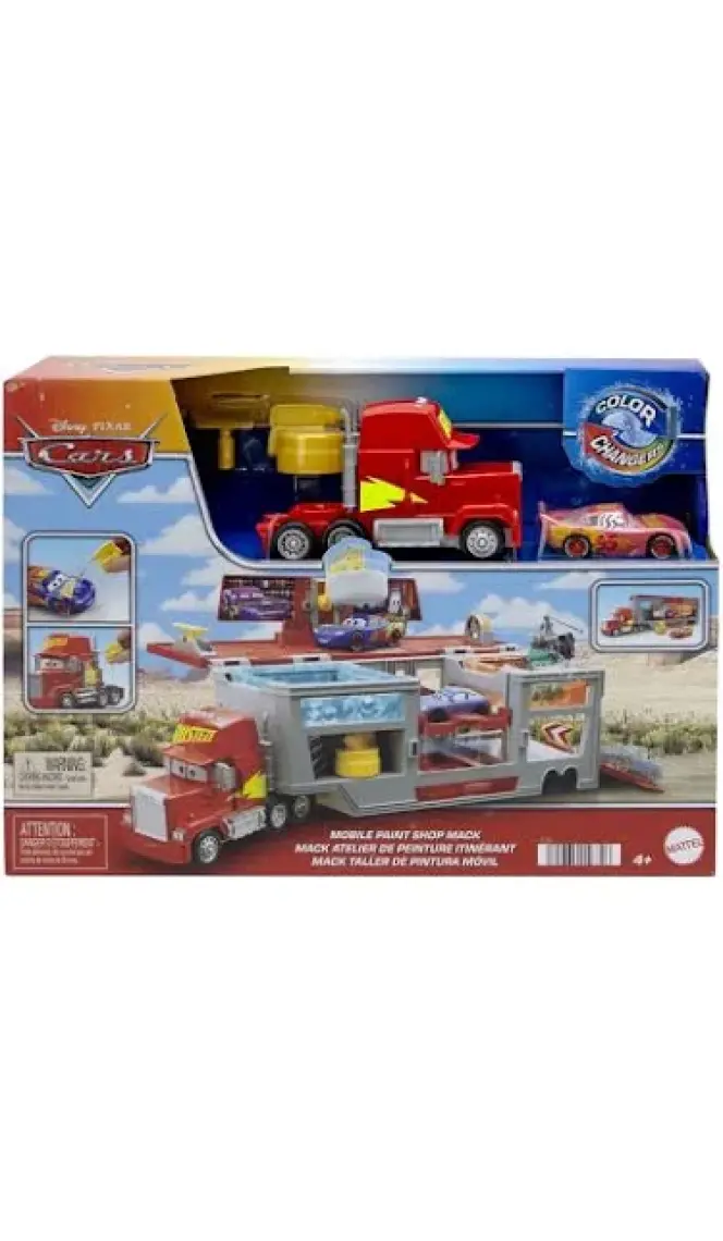 Cars Mack Tır - Renk Değişimi Eğlencesi Oyun Seti HPD82