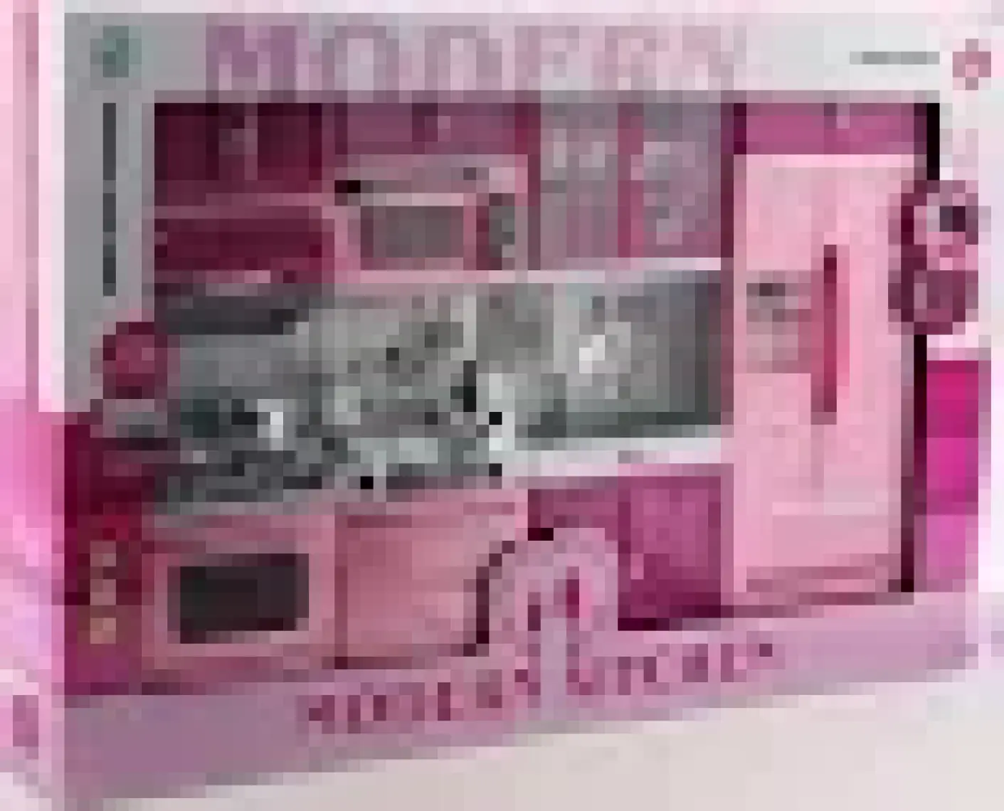 Mega Oyuncak Modern Kitchen 4 Bölmeli Işıklı Sesli Mutfak Seti