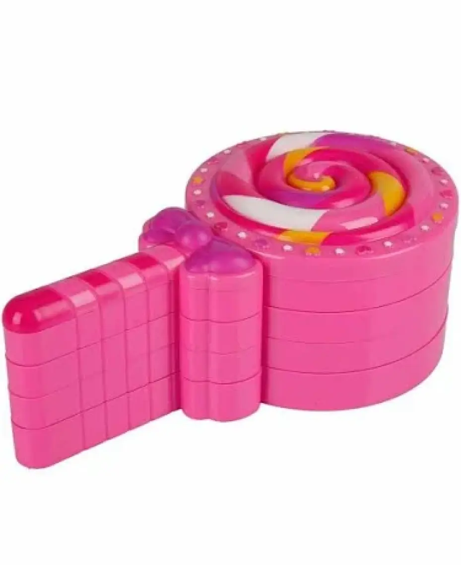 Lolipop Şekilli 4 Katlı Makyaj Güzellik Seti
