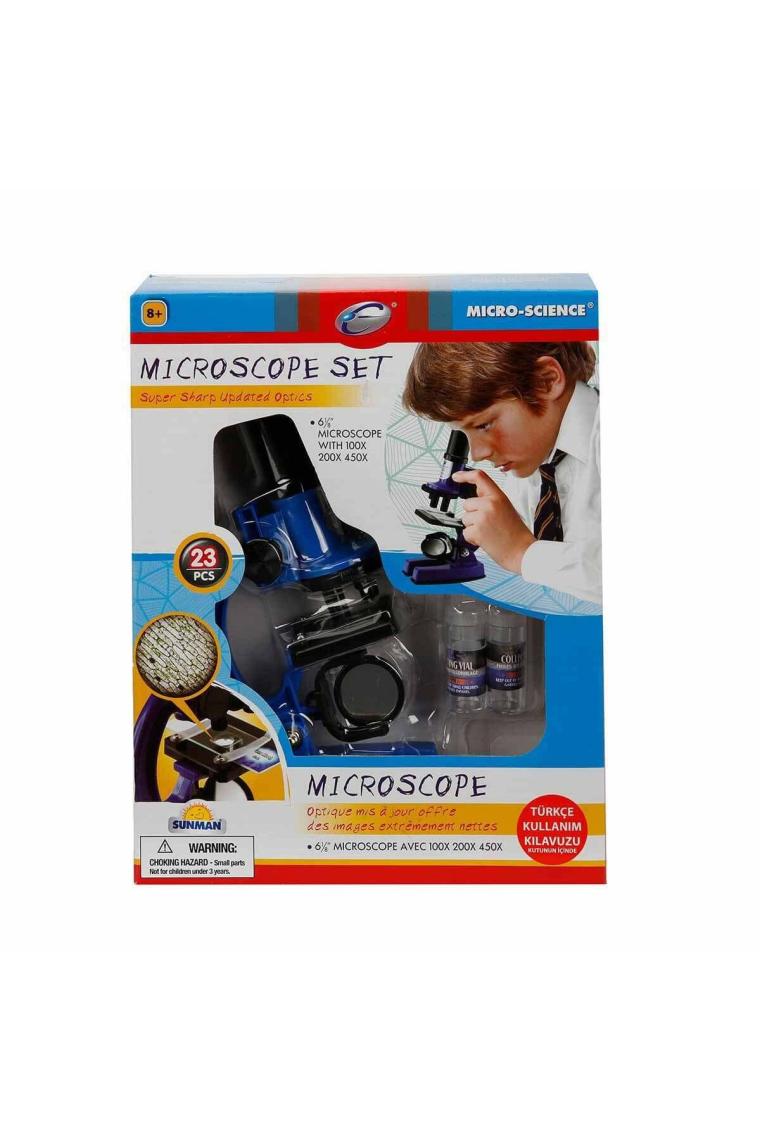 Sunman 2135 Bilim Mikroskop Set 23 Parça