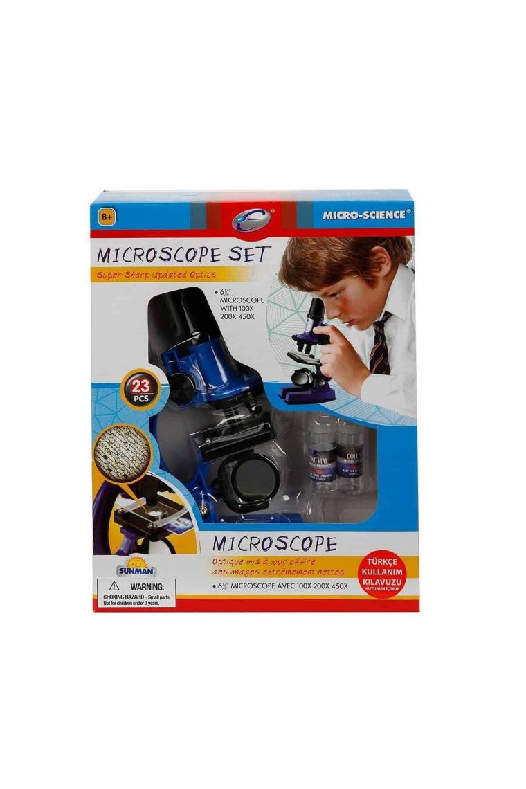 Sunman 2135 Bilim Mikroskop Set 23 Parça