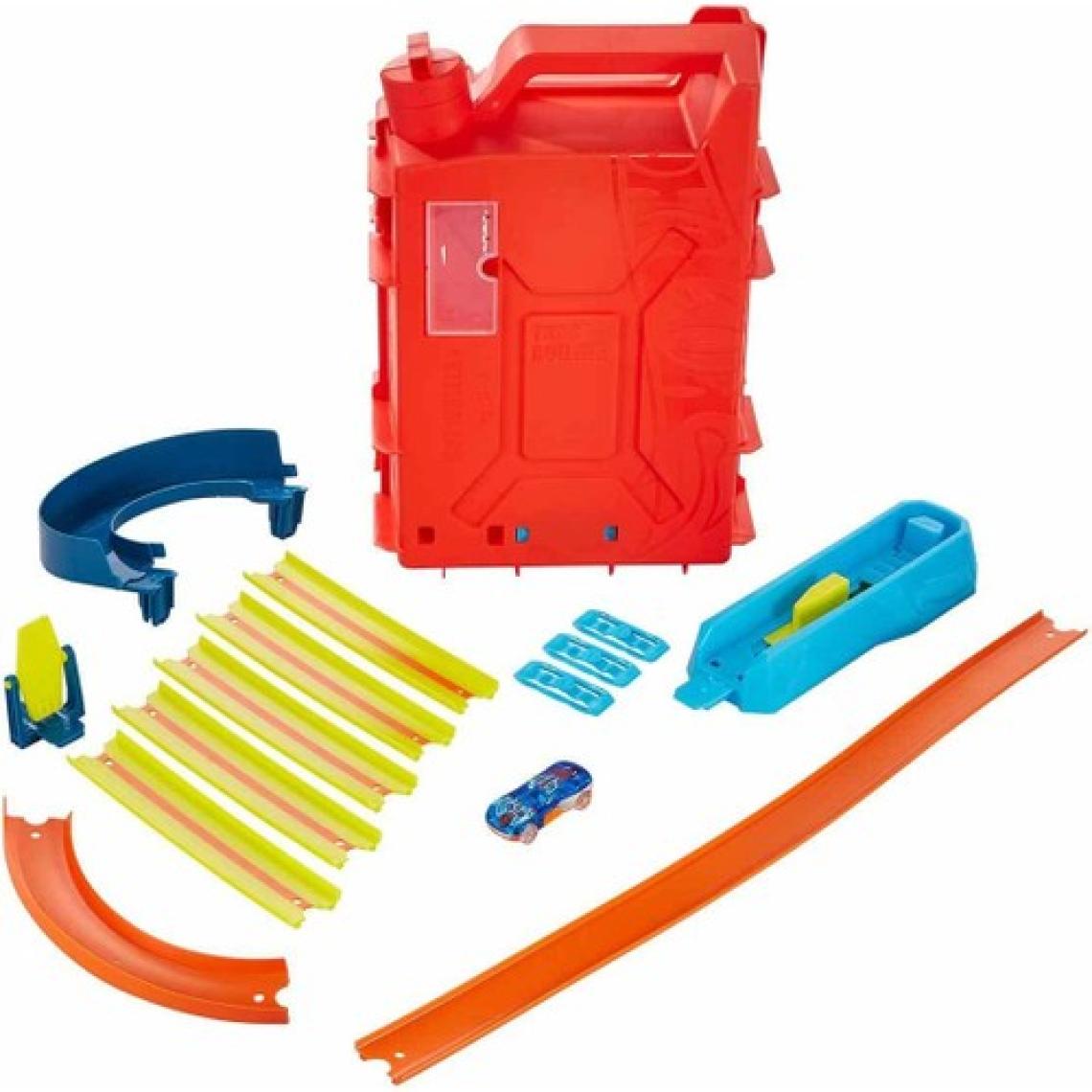 Hot Wheels Track Builder Unlimited Benzin Bidonu Akrobasi Seti HDX78