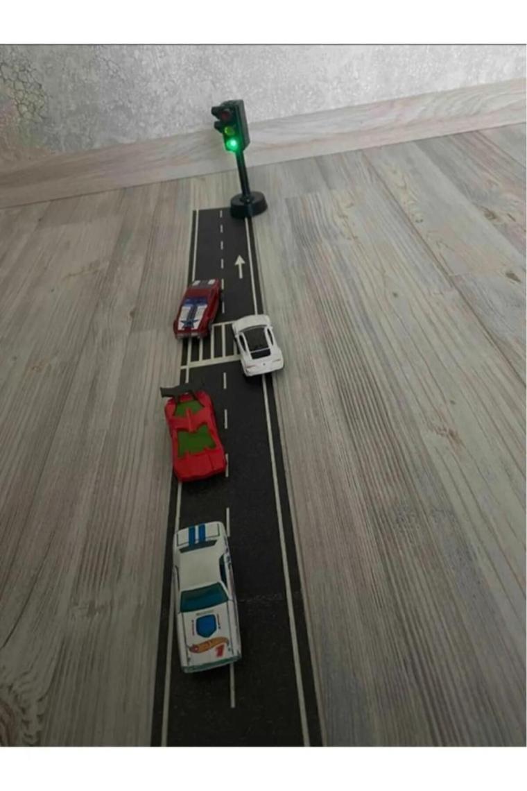 5588-21 Displayde Işıklı Müzikli Trafik Işıkları -1 Adet Fiyatıdır