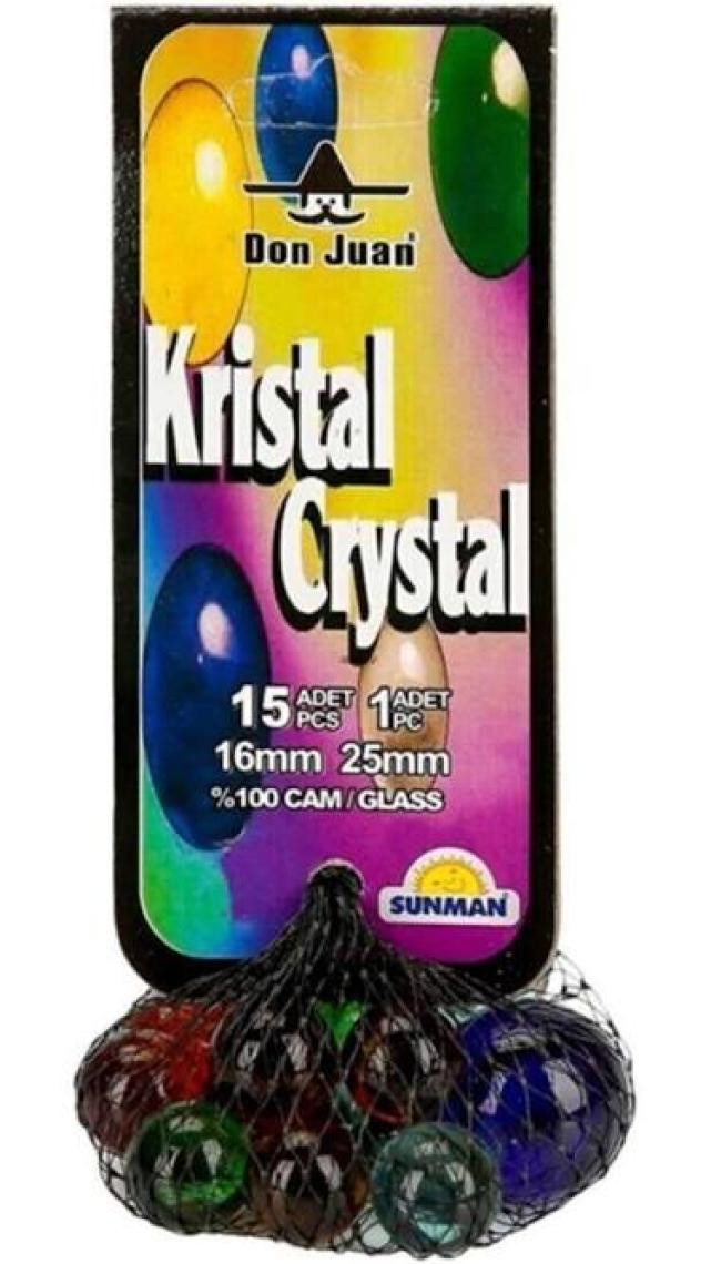 Yavuz Kristal Renkli Misket