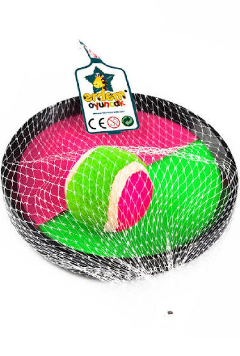 Erdem Oyuncak  Catch Ball Renkli Cırtlı At Yakala Oyunu Attut