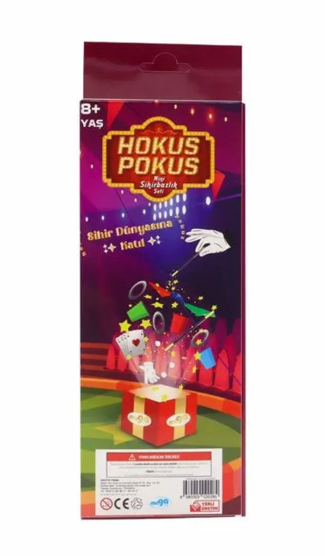 Mega Oyuncak 02028 Mega, Hokus Fokus Mini Sihirbazlık Seti