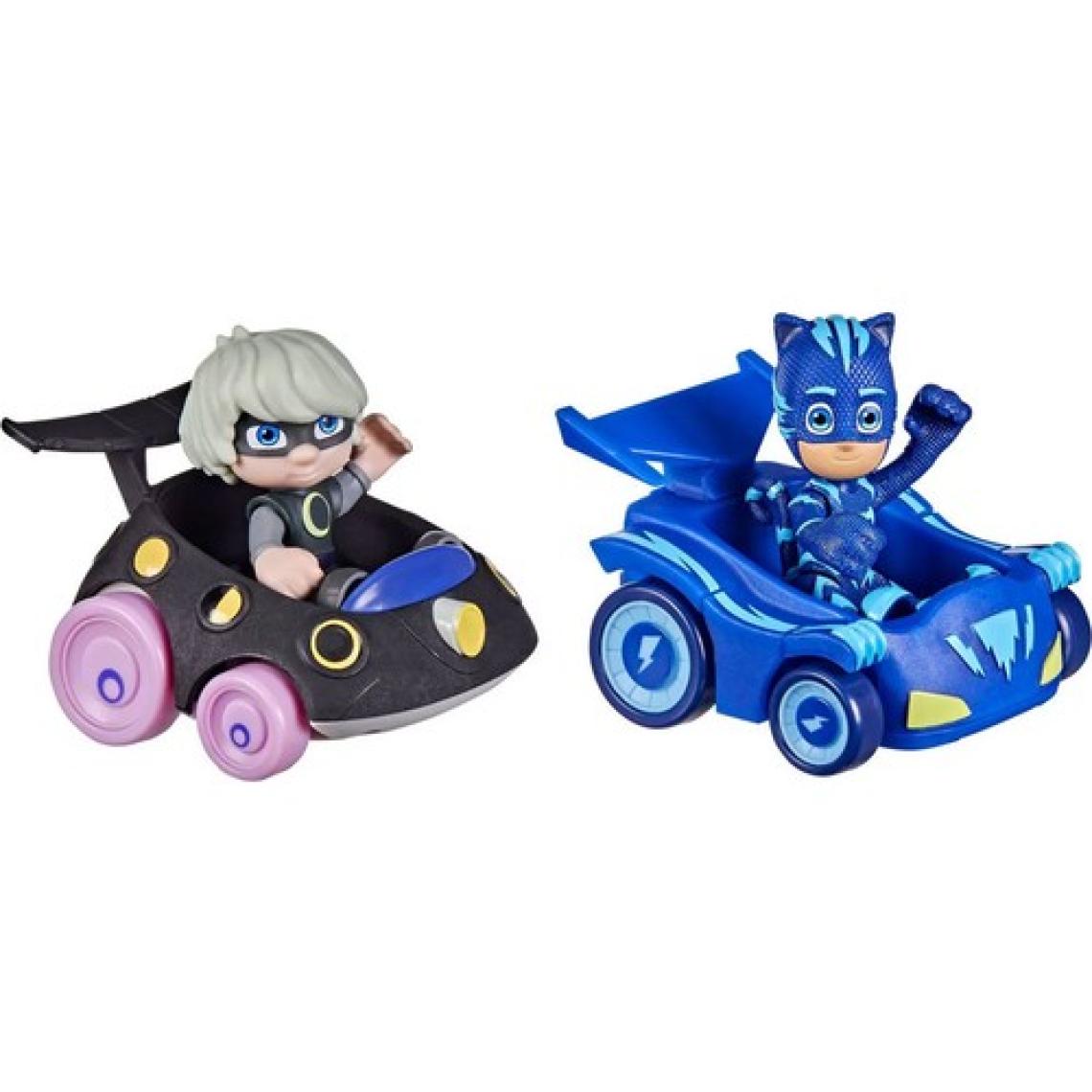 Pj Masks Pj Maskeliler 2'li Figür ve Araç Seti Catboy-Luna Girl F2649-F2840