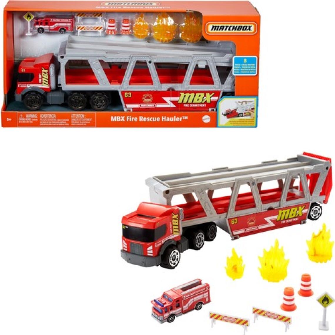 Matchbox Taşıyıcı İtfaiye Aracı Oyun Seti GWM23