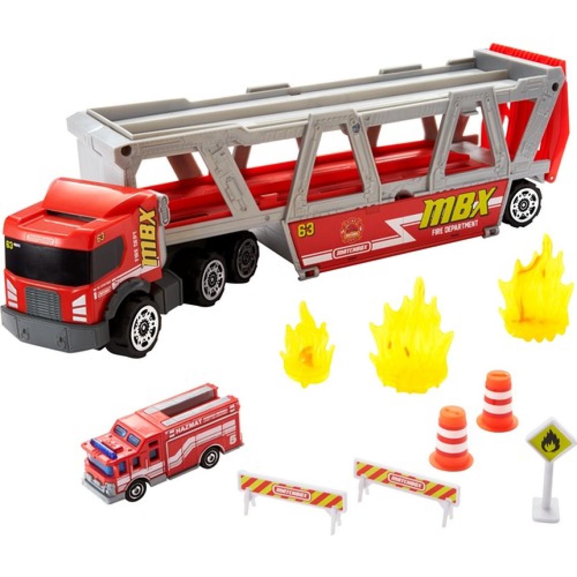 Matchbox Taşıyıcı İtfaiye Aracı Oyun Seti GWM23