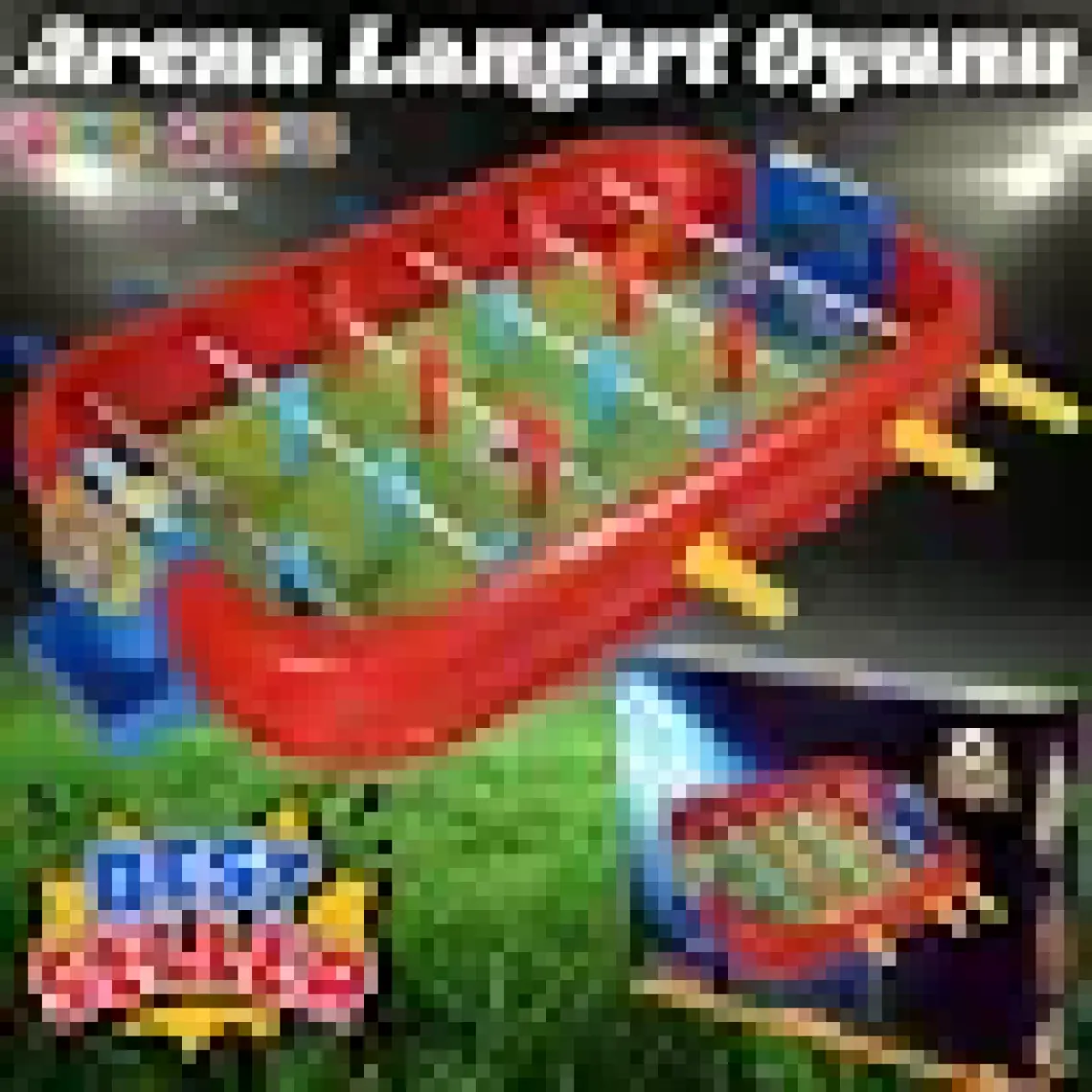 Evistro Çocuk Super Star Soccer Futbol Oyuncağı Langırt