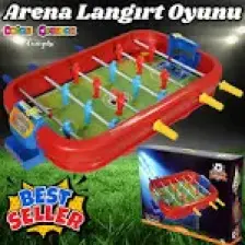 Evistro Çocuk Super Star Soccer Futbol Oyuncağı Langırt