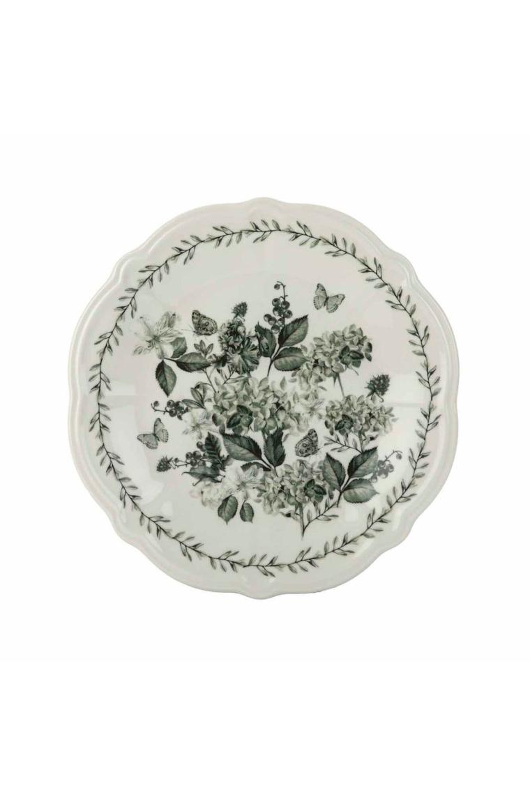 Isabella Stoneware 24 Parça 6 Kişilik Yemek Takımı Yeşil