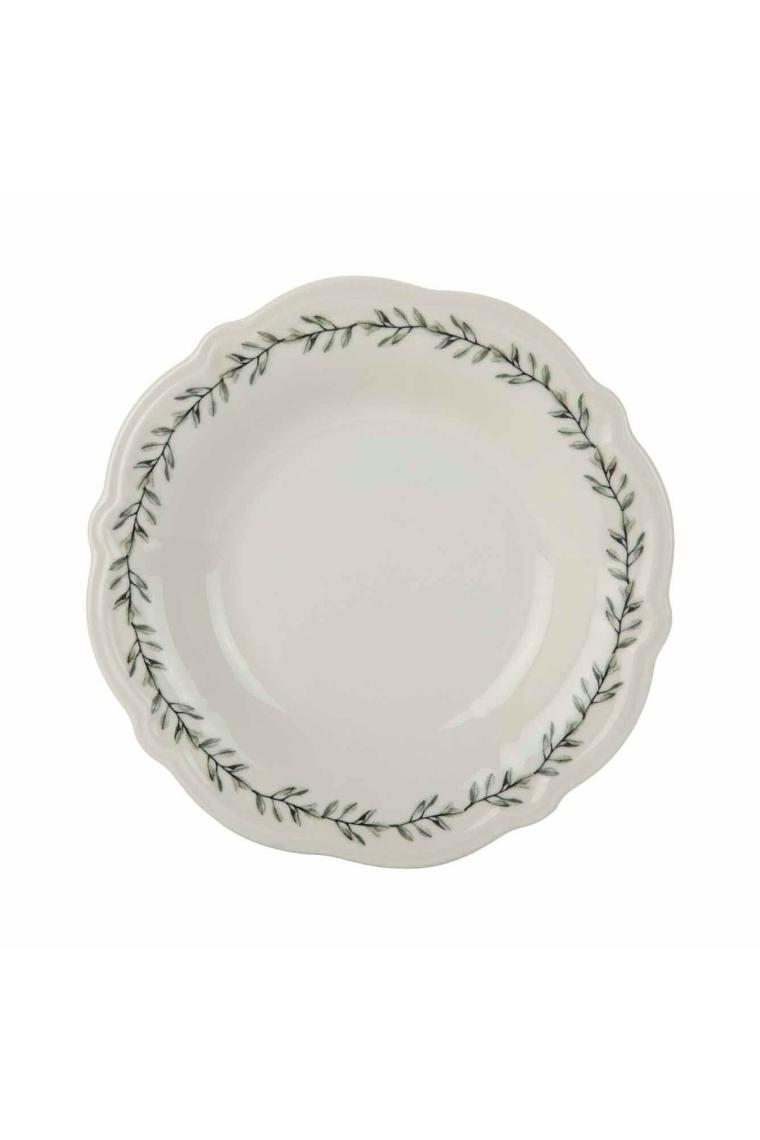 Isabella Stoneware 24 Parça 6 Kişilik Yemek Takımı Yeşil