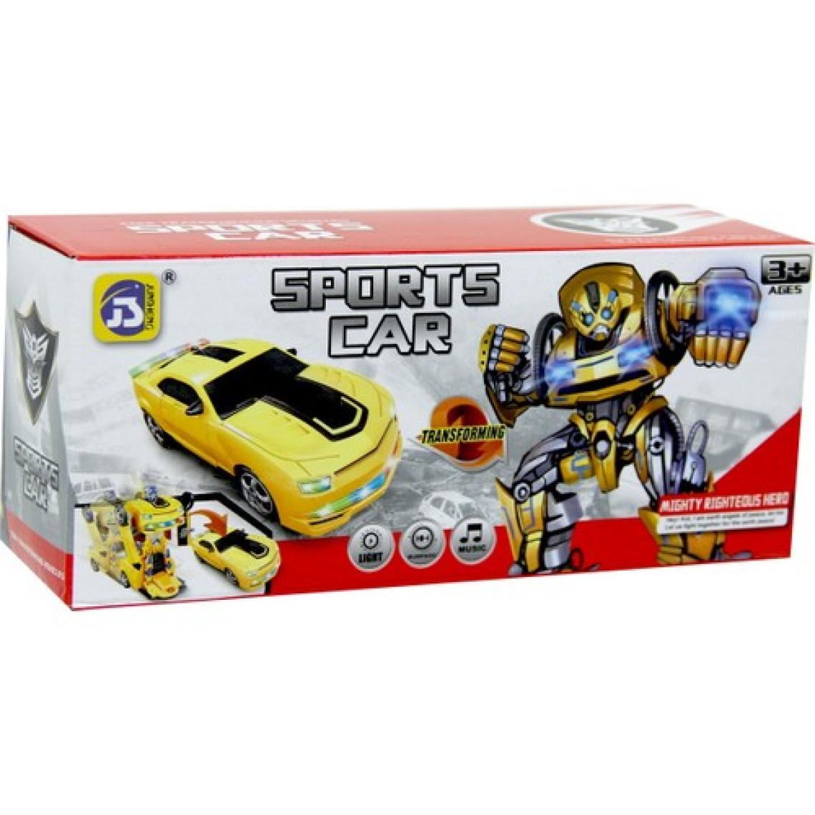 Can İthalat Sports Car Pilli Robota Dönüşen Araba