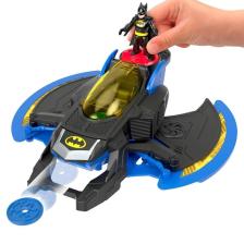 Imaginext DC Super Friends Batwing ve Batman, Oyuncak Uçak ve Batman Figürü GKJ22