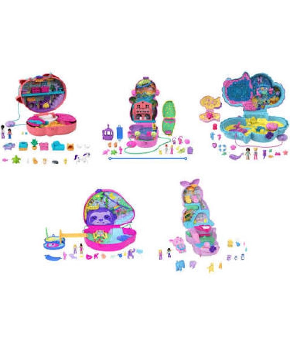 Polly Pocket Çanta Olabilen Micro Oyun Setleri GKJ63 - Koala Adventures