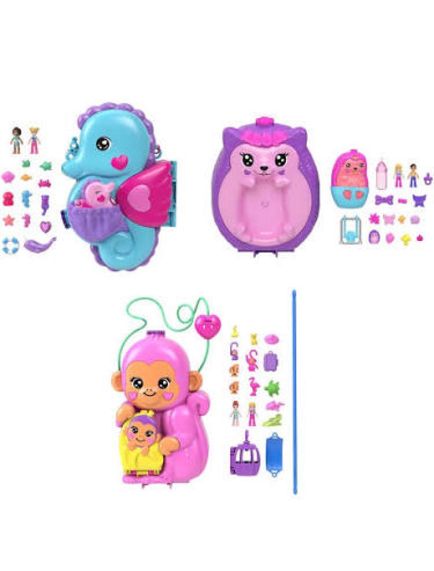 Polly Pocket Çanta Olabilen Micro Oyun Setleri GKJ63 - Koala Adventures