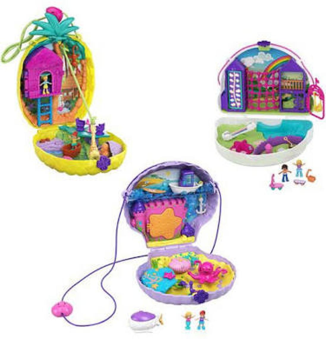 Polly Pocket Çanta Olabilen Micro Oyun Setleri GKJ63 - Koala Adventures